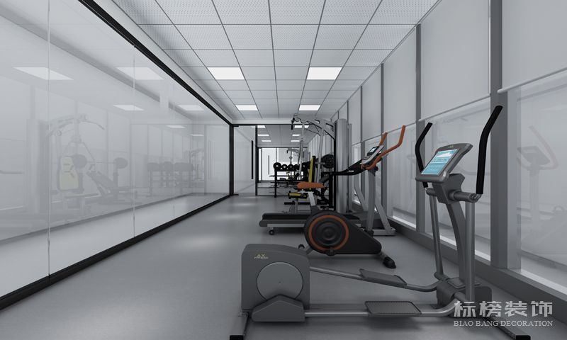 健身房-恒诚信办公室装修设计效果图